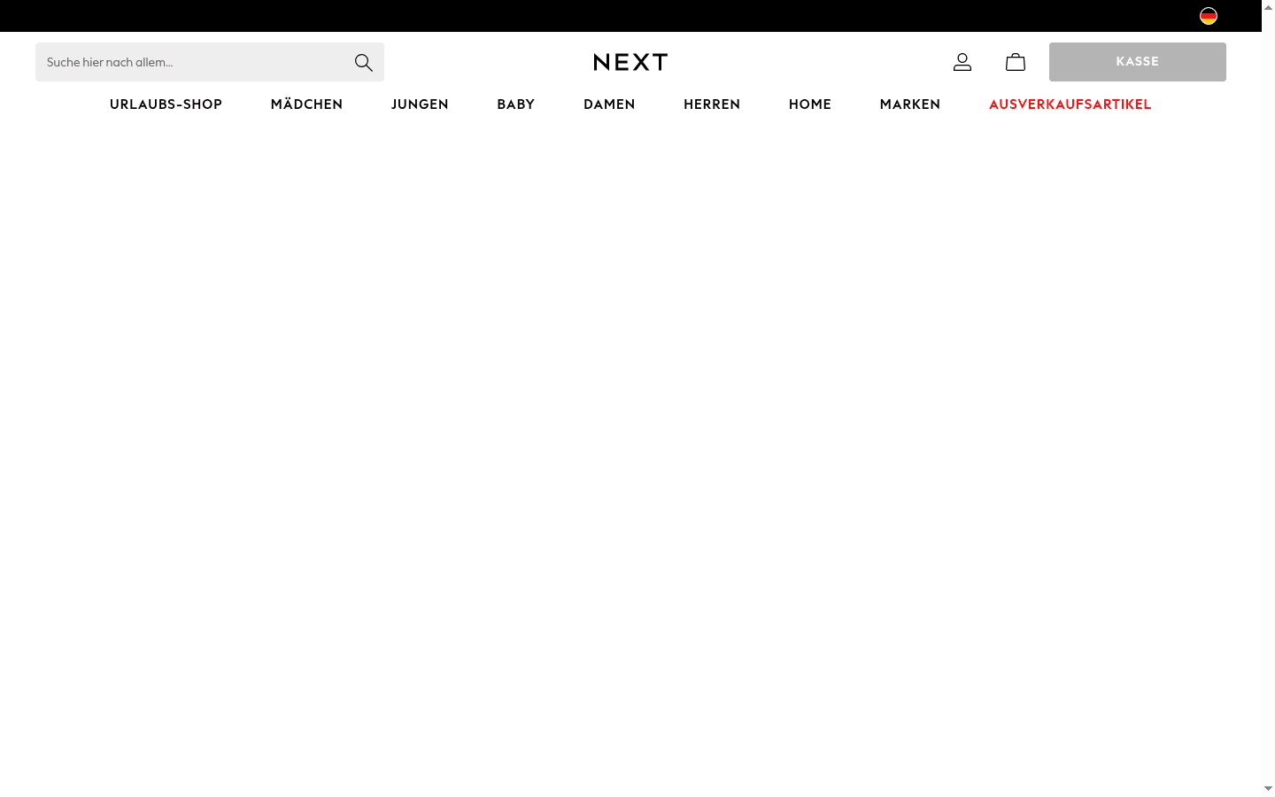 NEXT Wholly Owned Brands landing page