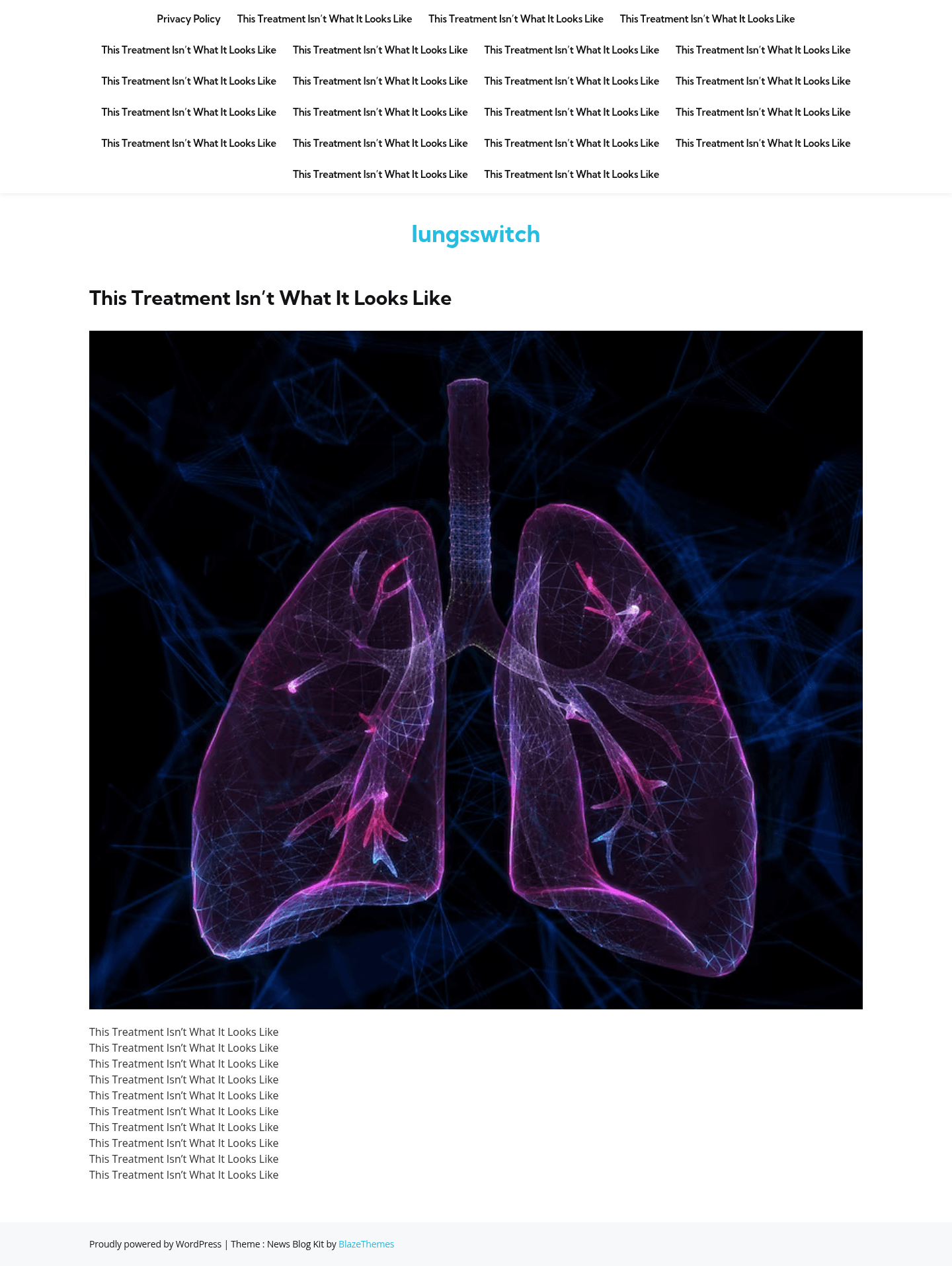 VITAL Health landing page