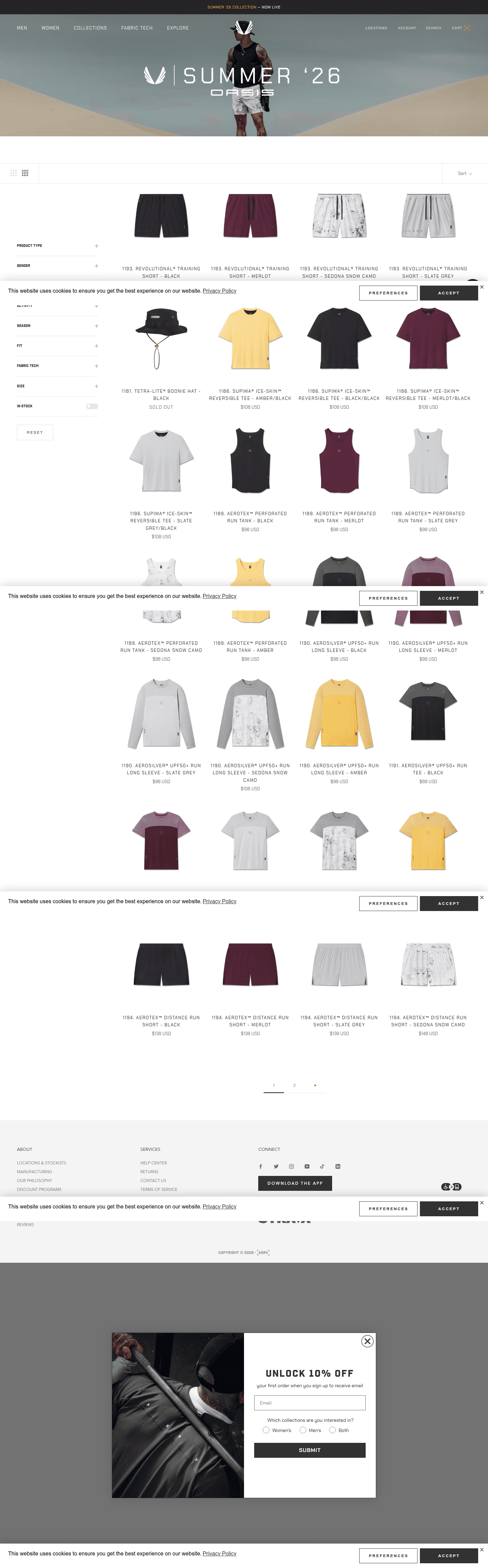 ASRV landing page