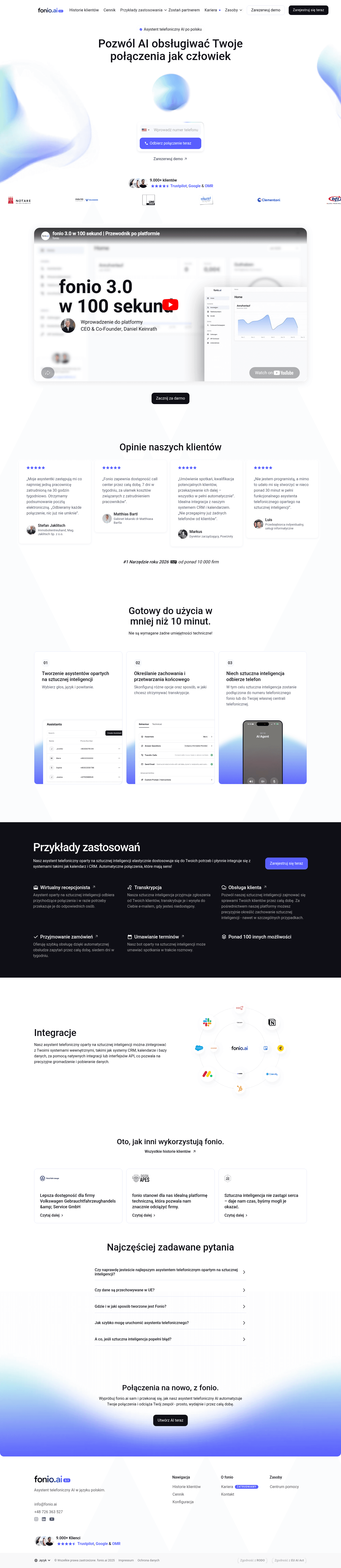 fonio.ai landing page