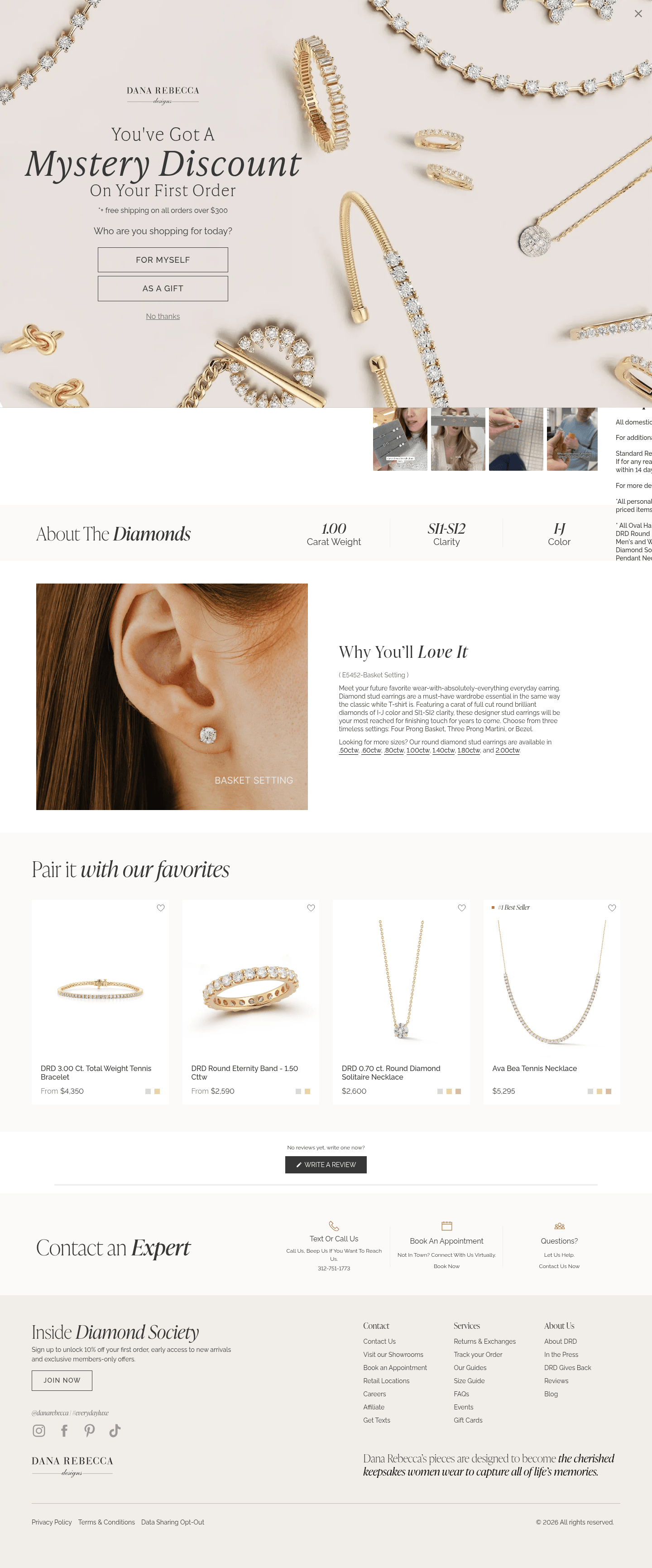 Dana Rebecca Designs landing page