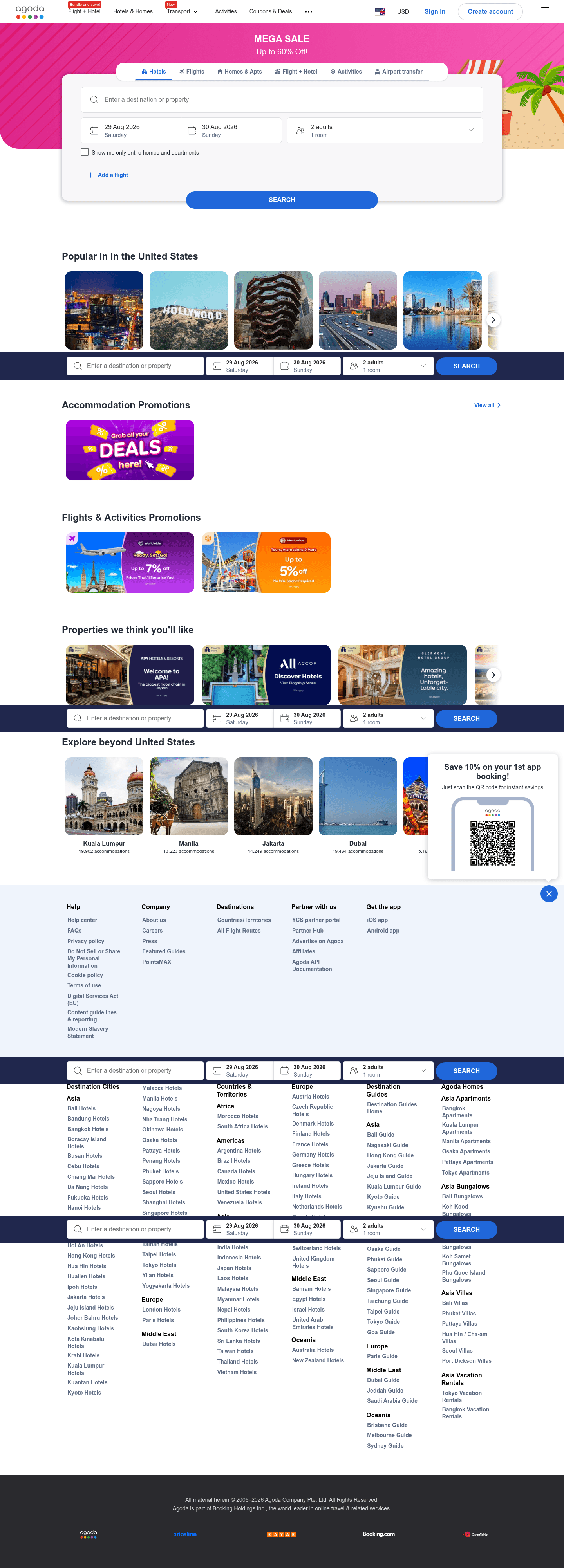 Alkaram Hotel Apartment landing page