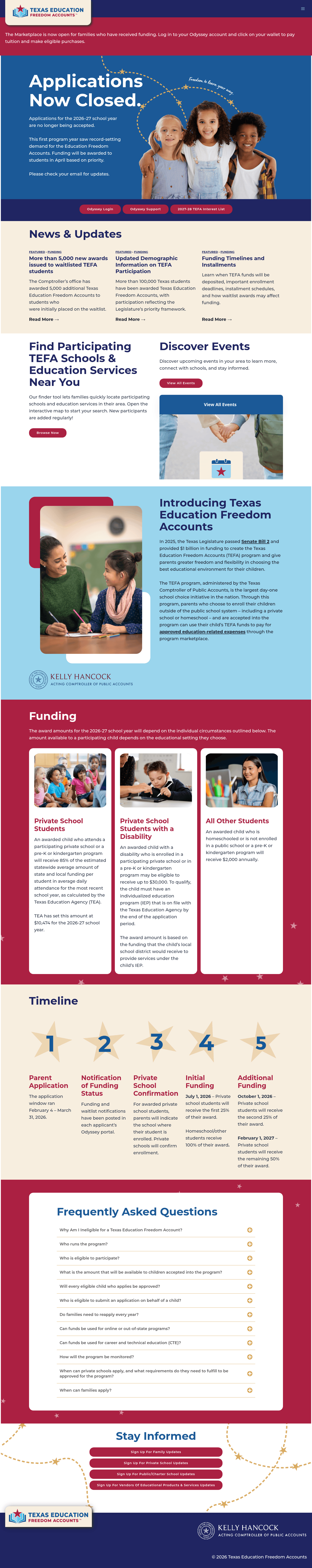 Outschool landing page