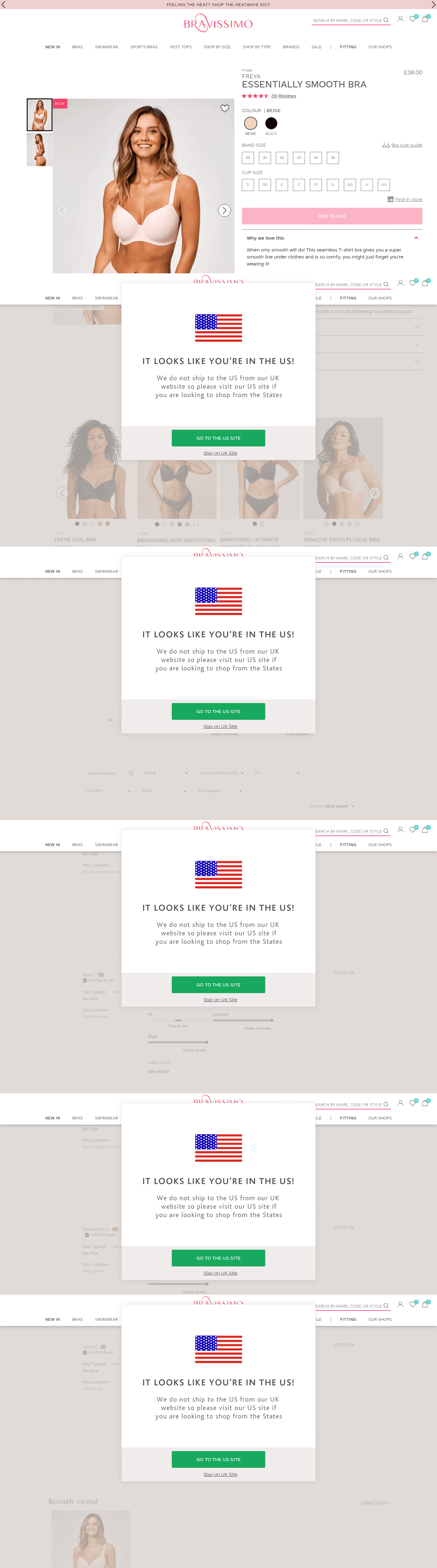 Bravissimo Ltd landing page