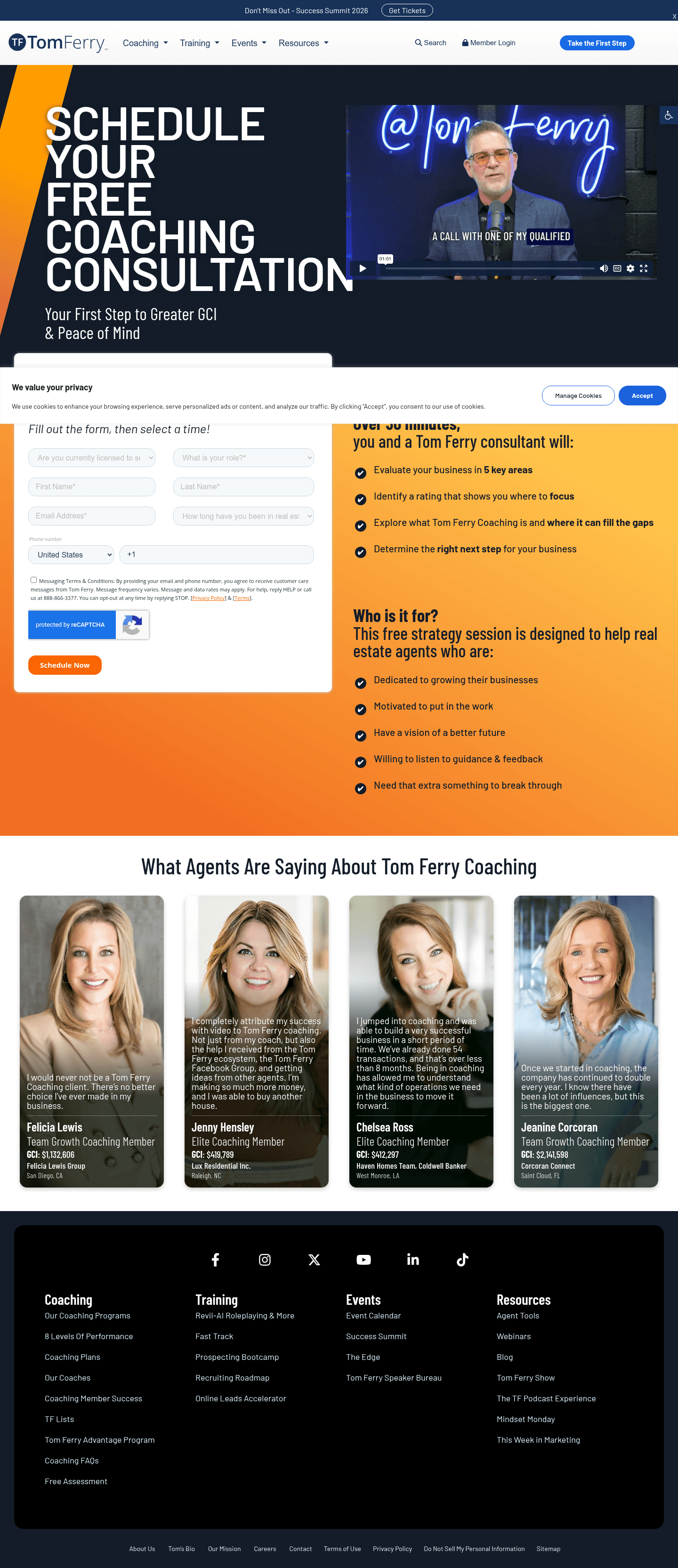 FERRY INTERNATIONAL LLC landing page