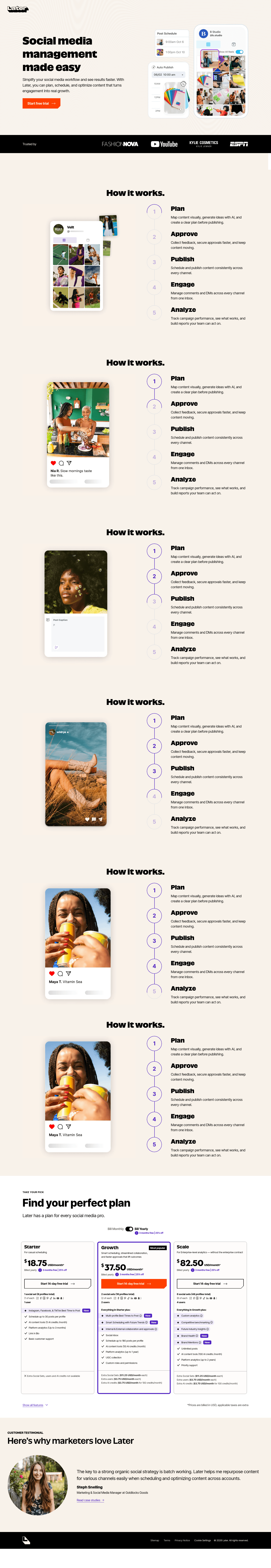 TommieTest landing page