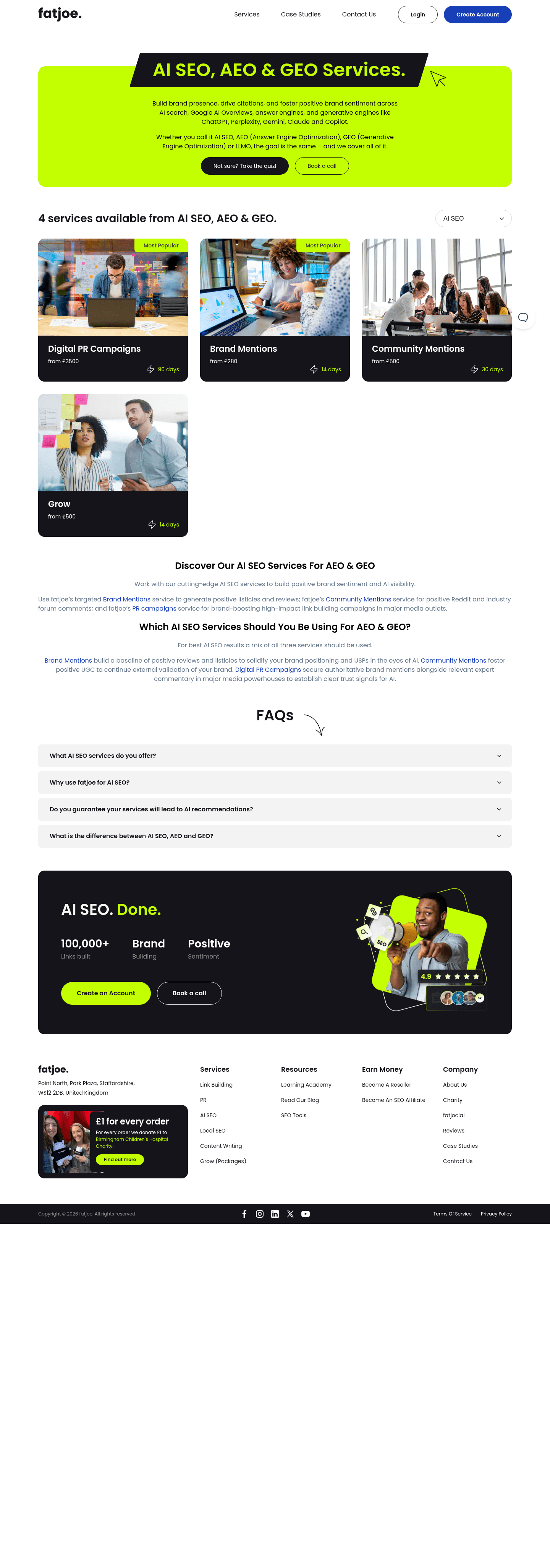 fatjoe. landing page