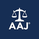 AMERICAN ASSOCIATION FOR JUSTICE logo