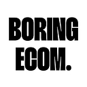 Boring Ecom logo