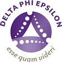 Delta Phi Epsilon Sorority logo