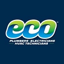 Eco Plumbers, Electricians, and HVAC Technicians logo