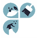 HRS cleaning logo
