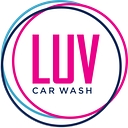 LUV car wash logo