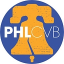 PHILADELPHIA CONVENTION & VISITORS BUREAU logo