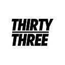 THIRTY THREE logo