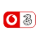 VodafoneThree logo